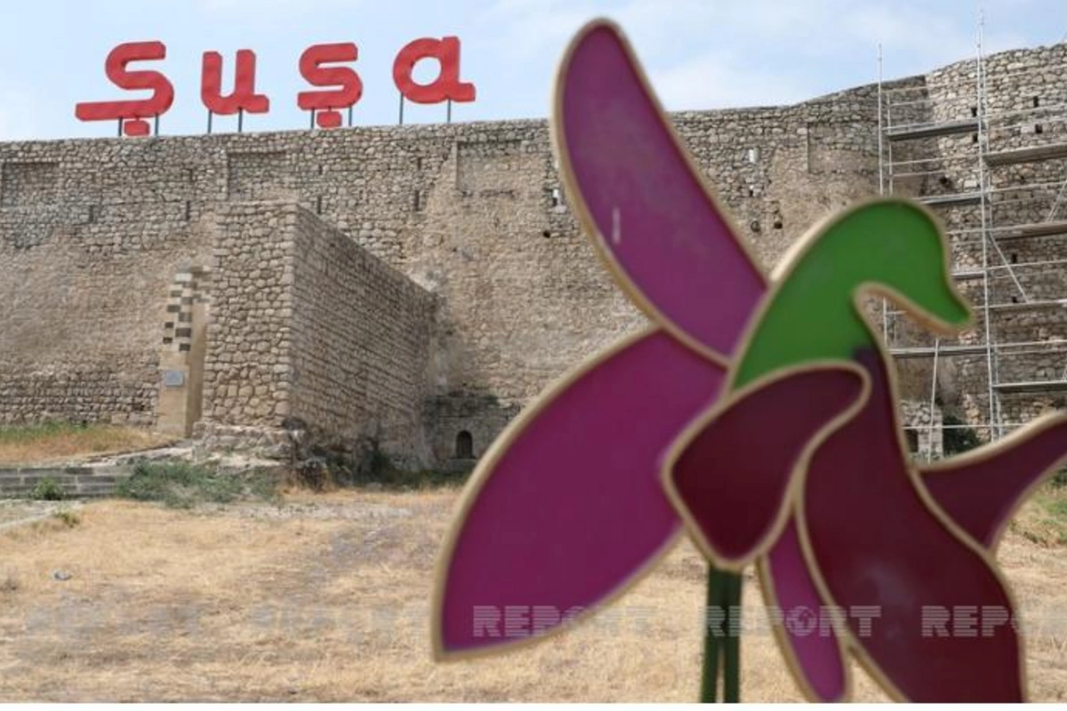 Şuşada şəhidlərin xatirəsi bir dəqiqəlik sükutla yad edildi