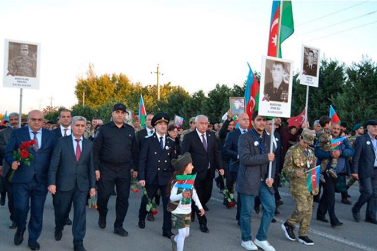 Füzulidə Zəfər Günü qeyd olundu — FOTOLAR