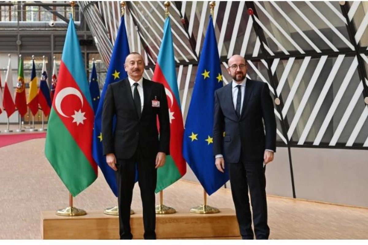 İlham Əliyev Şarl Mişellə Ermənistan-Azərbaycan sərhədinin delimitasiyasını müzakirə edib