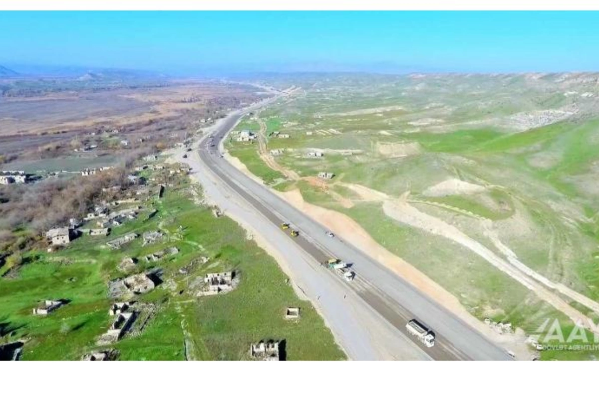 Xudafərin-Qubadlı-Laçın yolu asfaltlanır — FOTO