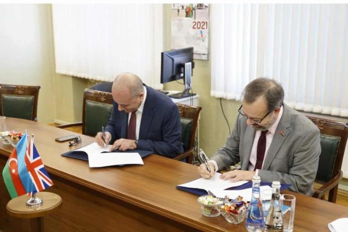 ANAMA Britaniya şirkəti ilə mina təmizləmə ilə bağlı memorandum imzaladı — FOTO