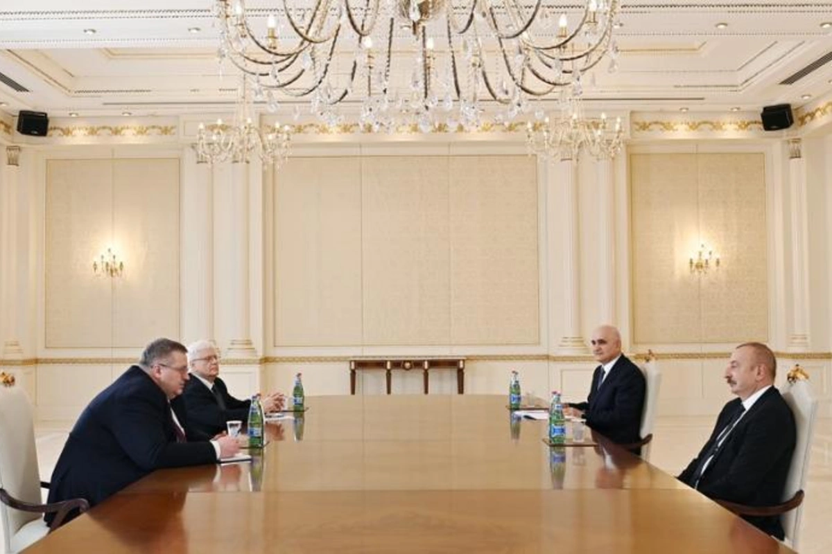 İlham Əliyev Rusiya Baş nazirinin müavinini qəbul etdi