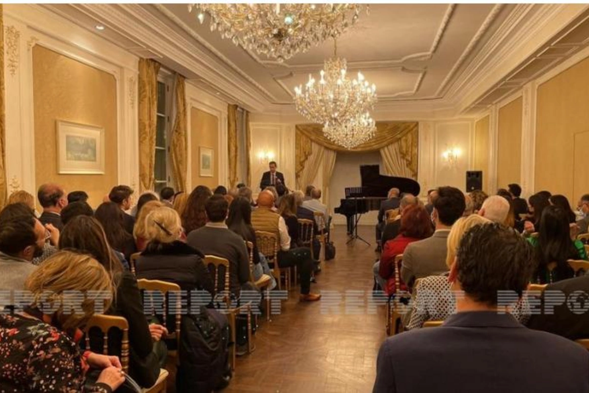 Parisdə Nizami Gəncəvinin yubileyinə həsr olunmuş tədbir keçirildi — FOTOLAR