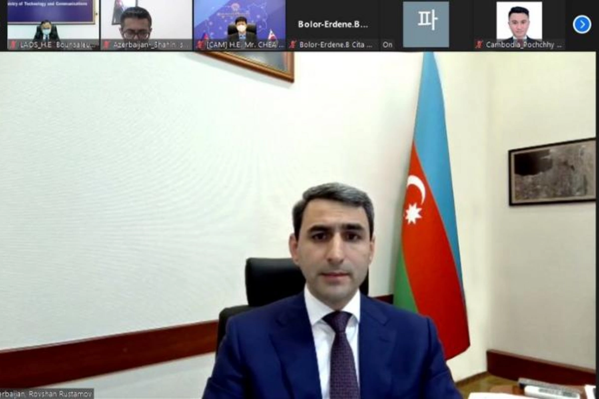 Azərbaycan “İKT üzrə Nazirlər Toplantısı 2021”də təmsil olundu — FOTO