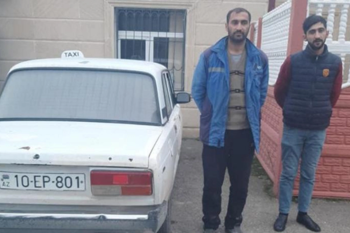 Şabranda narkotik vasitələrin təsiri altında olan sürücü və sərnişin saxlanıldı