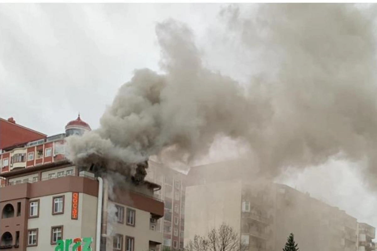 Bakıda məşhur restoranda baş verən yanğın söndürüldü — YENİLƏNİB
