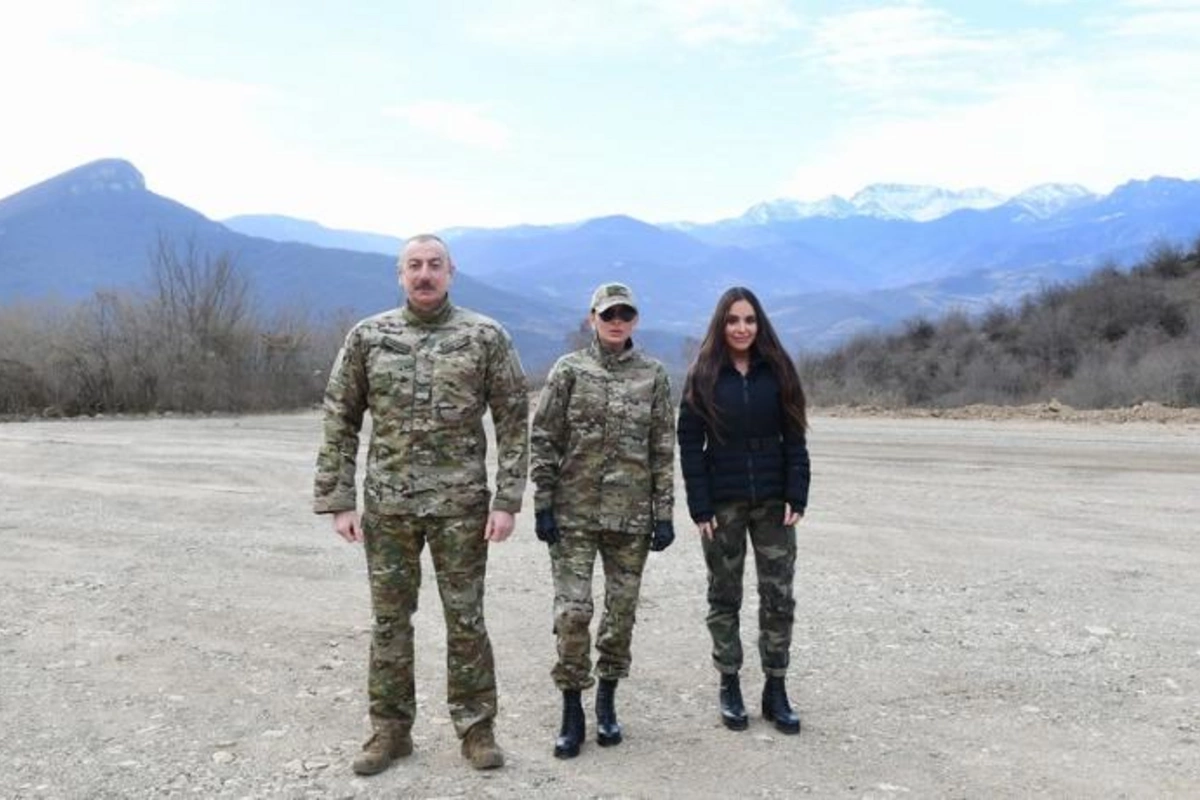 İlham Əliyev, Mehriban Əliyeva və ailə üzvləri Şuşada oldular — YENİLƏNDİ