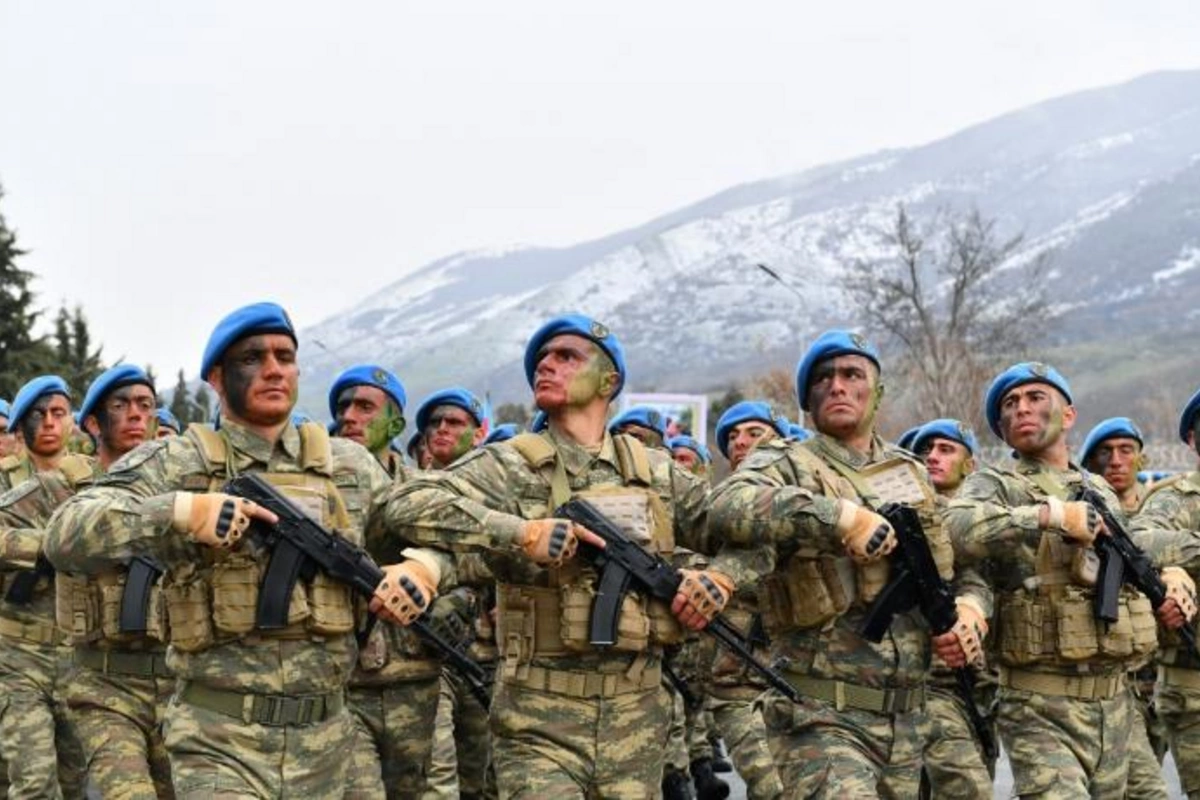 Hadrutda yerləşən mavi beretli yeni Komando briqadamız — FOTO