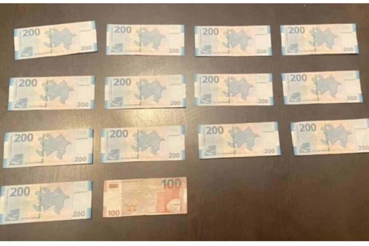 “Mal bazarı”nda saxta pul satan şəxs saxlanıldı — FOTO