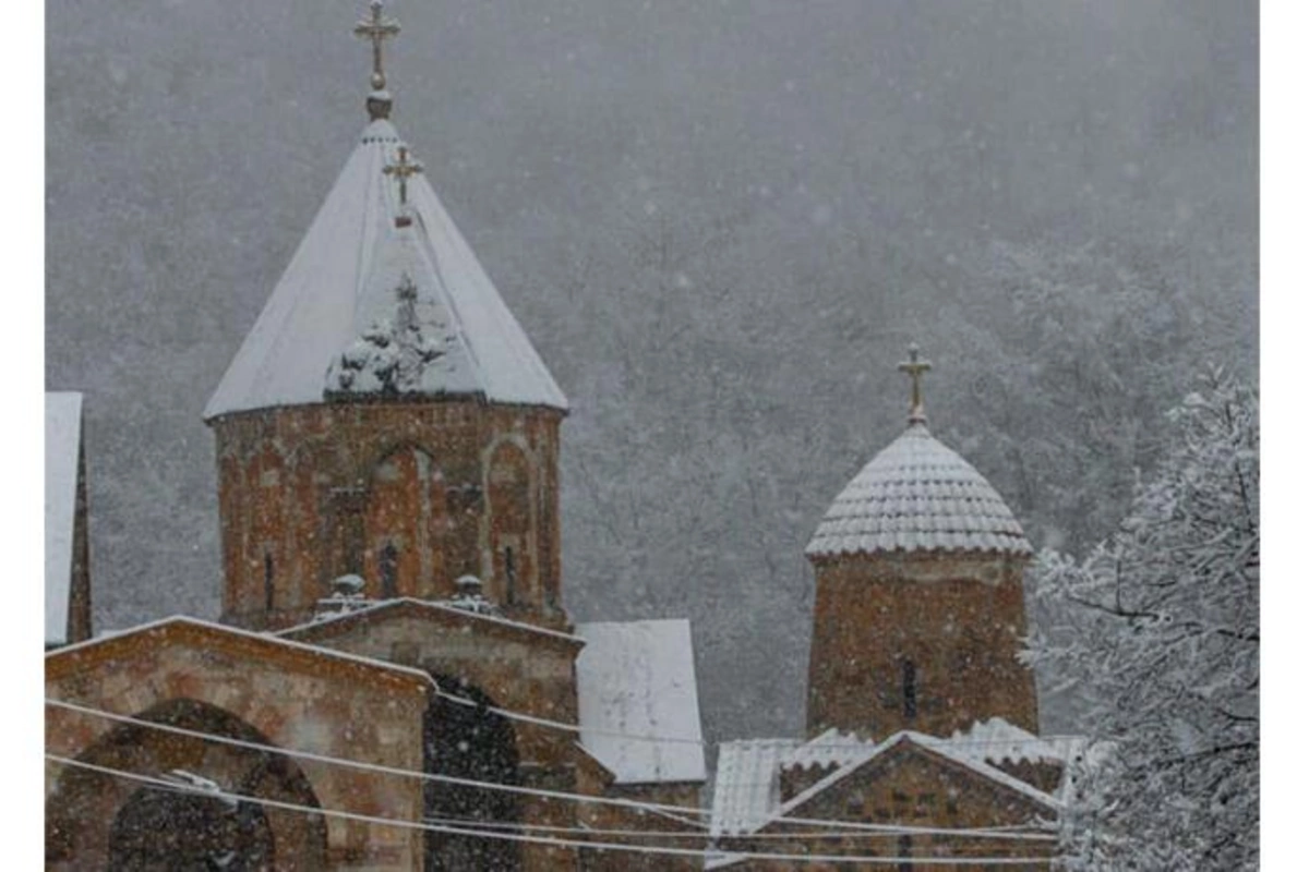 Xudavəng monastırı məşhur fotoqrafın obyektivində — FOTO