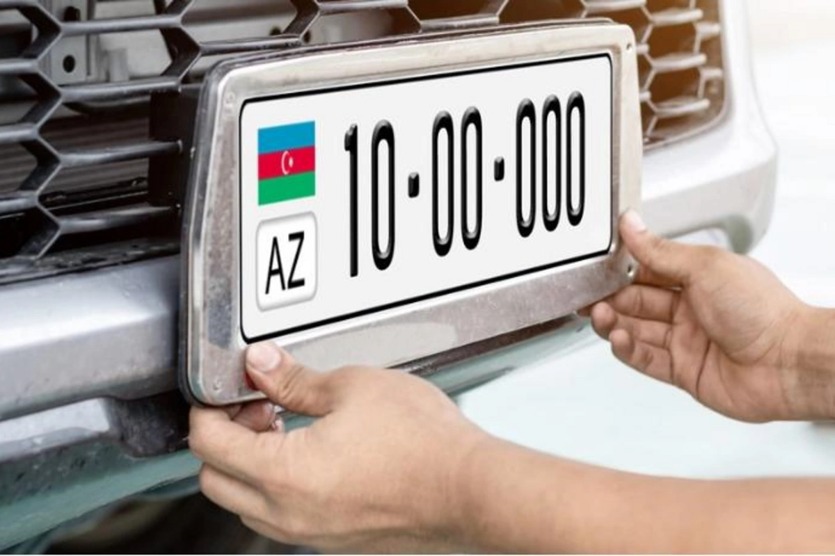 “Zerkalni” avtomobil nömrələri ilə bağlı rüsum təsdiqləndi — QİYMƏTLƏR