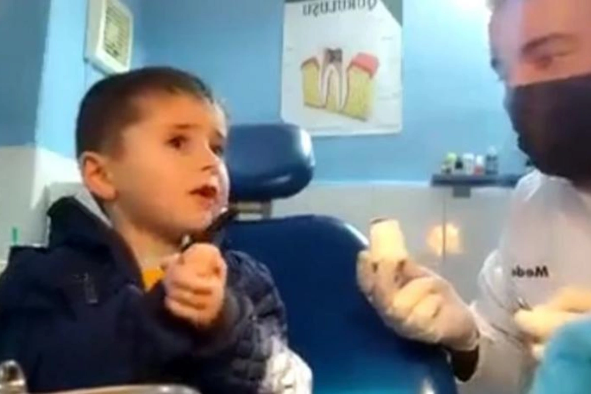 Sosial şəbəkələrdə böyük marağa səbəb olan uşaq danışdı – VİDEO