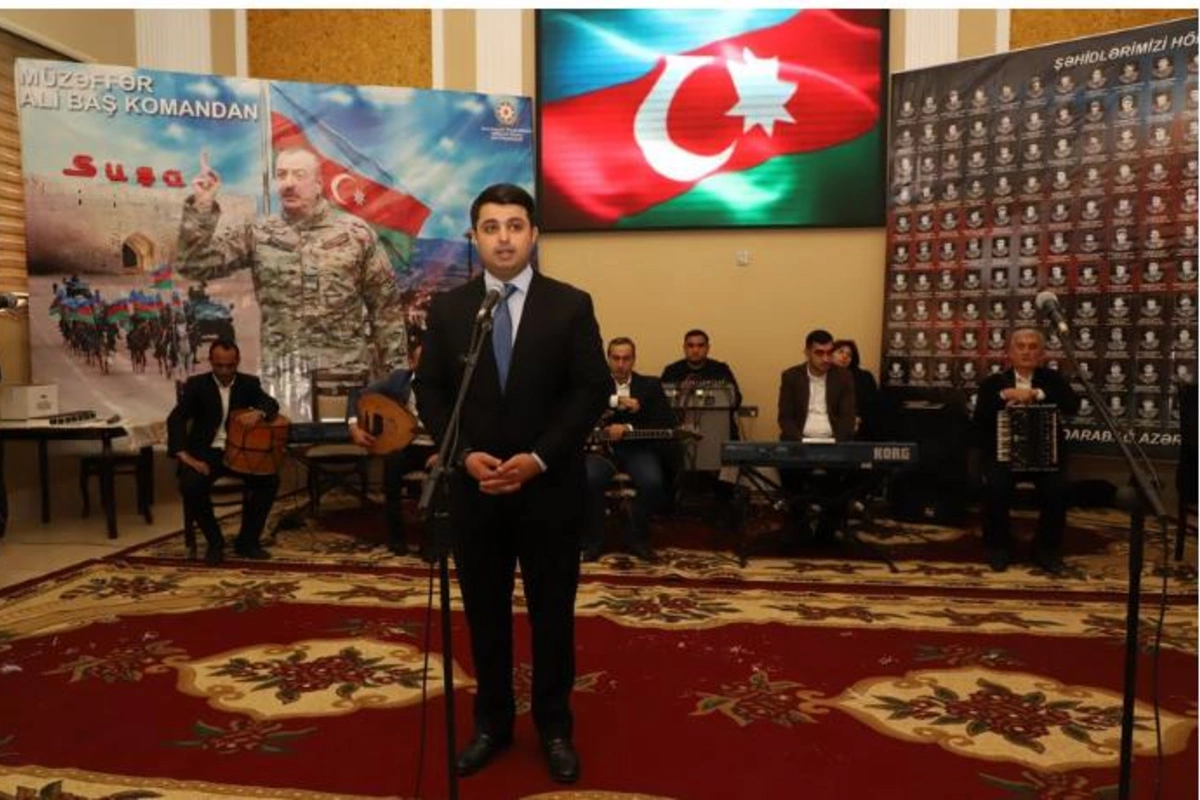 Neftçalada qazilərin iştirakı ilə bayram tədbiri keçirildi — FOTOLAR