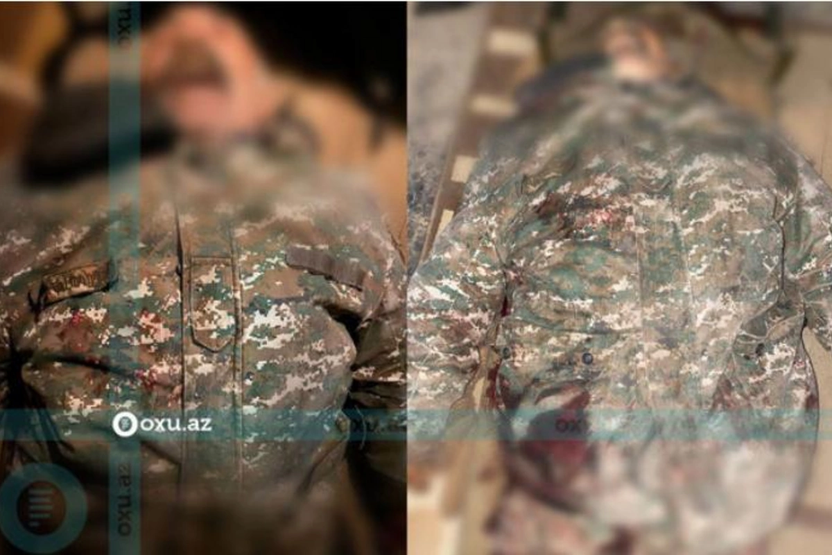 Əsgərimizin zərərsizləşdirdiyi erməni hərbçi olub — FOTOFAKT