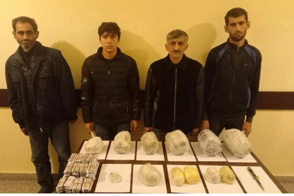 Azərbaycana narkotik keçirmək istəyən şəxs sərhədçilərə bıçaqla hücum etdi — FOTOLAR