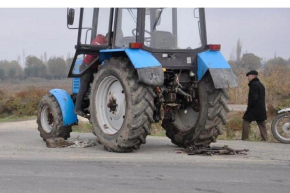 Şəmkirdə traktor azyaşlını vurdu
