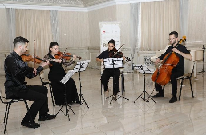 Xırdalanda Bakı Musiqi Akademiyasının 100 illik yubileyi çərçivəsində görüş-konsert keçirildi — FOTO