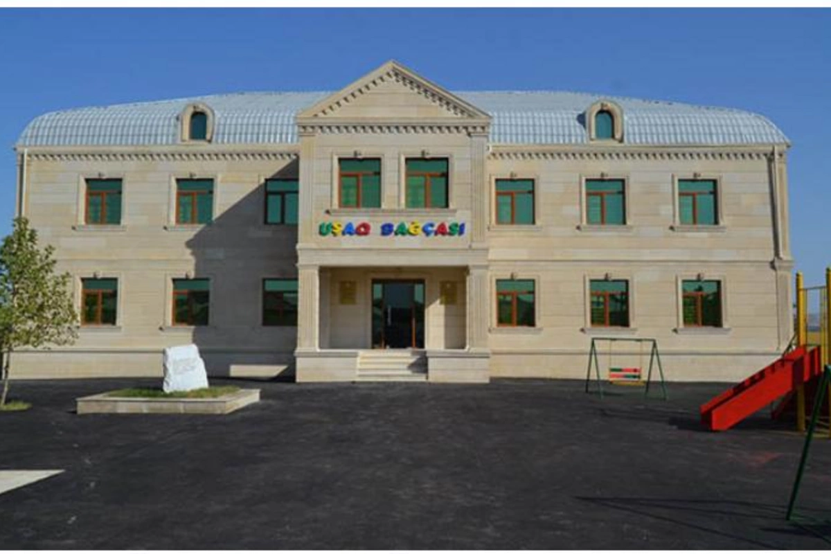 Füzulidə daha üç körpələr evi-uşaq bağçası istifadəyə verildi — FOTOLAR