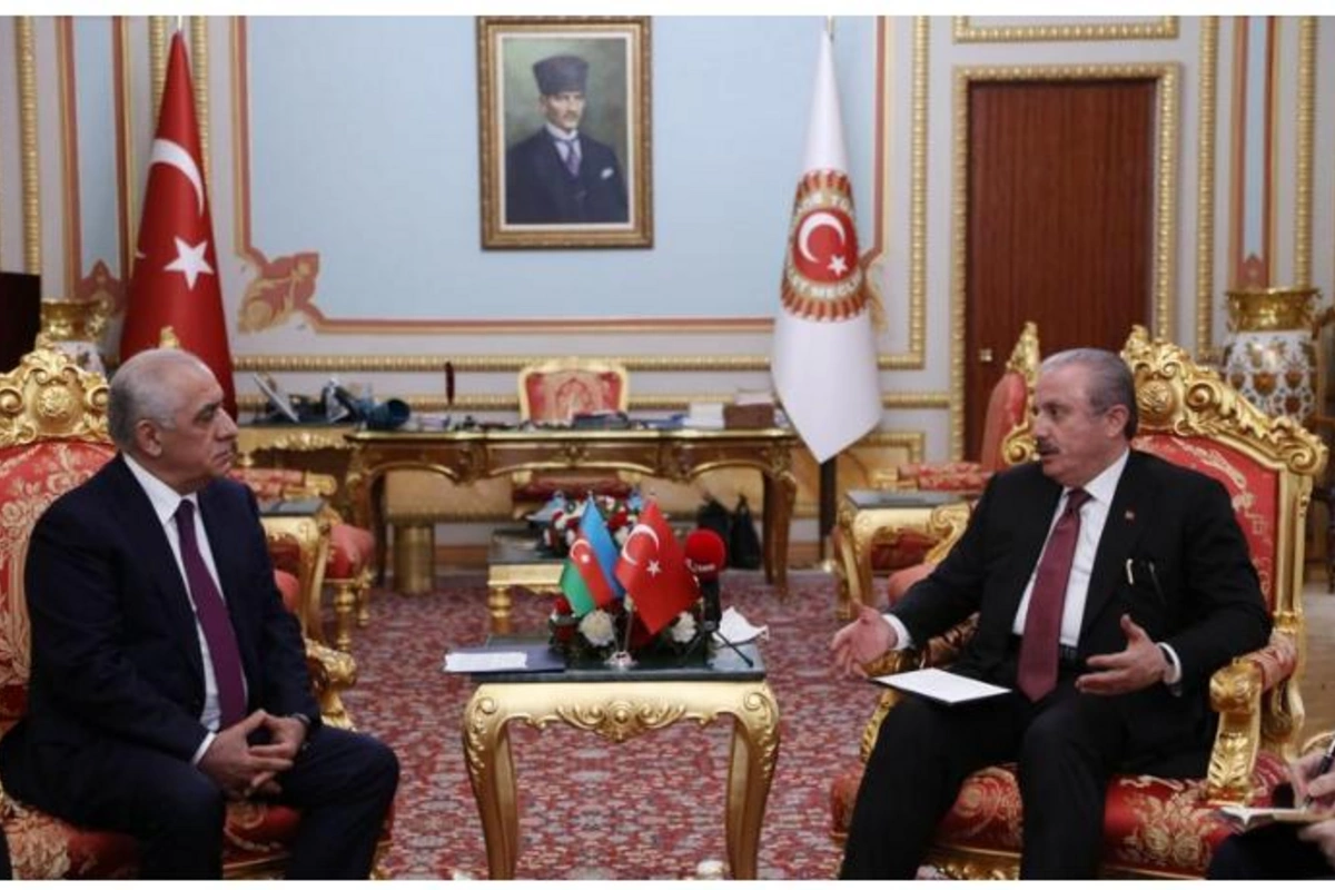 Əli Əsədov Mustafa Şentopla görüşdü — FOTO