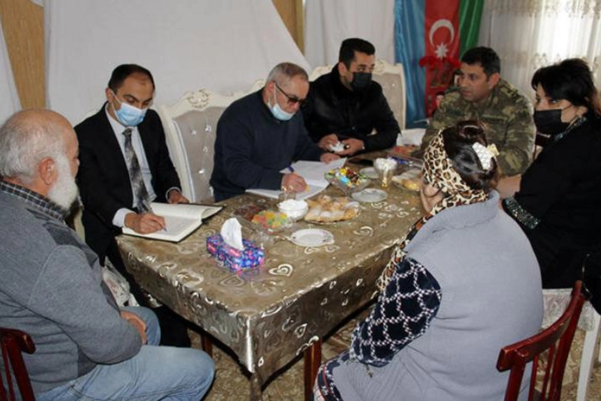 Müdafiə Nazirliyi itkin düşmüş hərbçilərin ailələri ilə görüşdü — FOTO