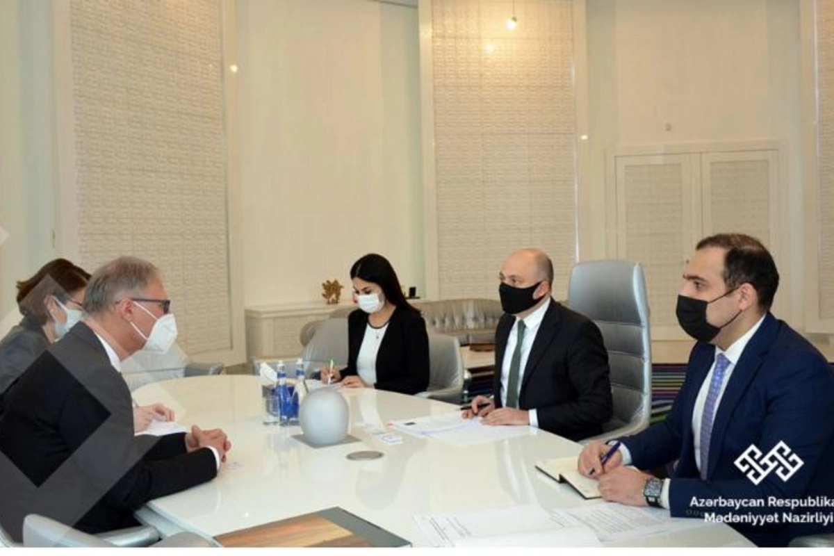 Anar Kərimov Almaniya səfiri ilə görüşdü — FOTO