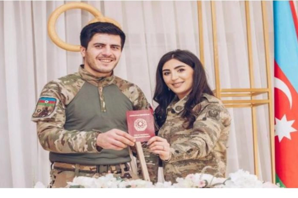 Qazimiz müharibədə əsgərlərə kömək edən tibb bacısı ilə nikah bağladı — FOTOLAR