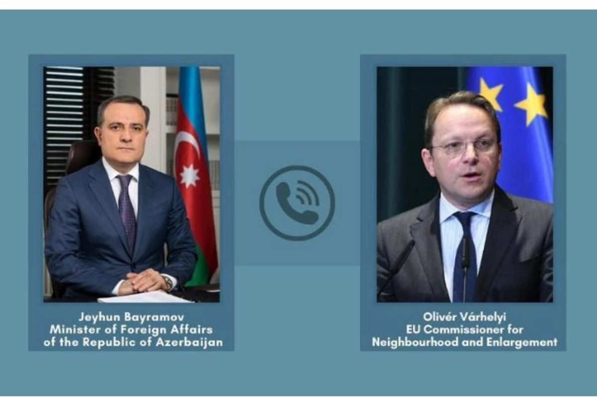 Ceyhun Bayramov Aİ-nin komissarı ilə danışıq apardı