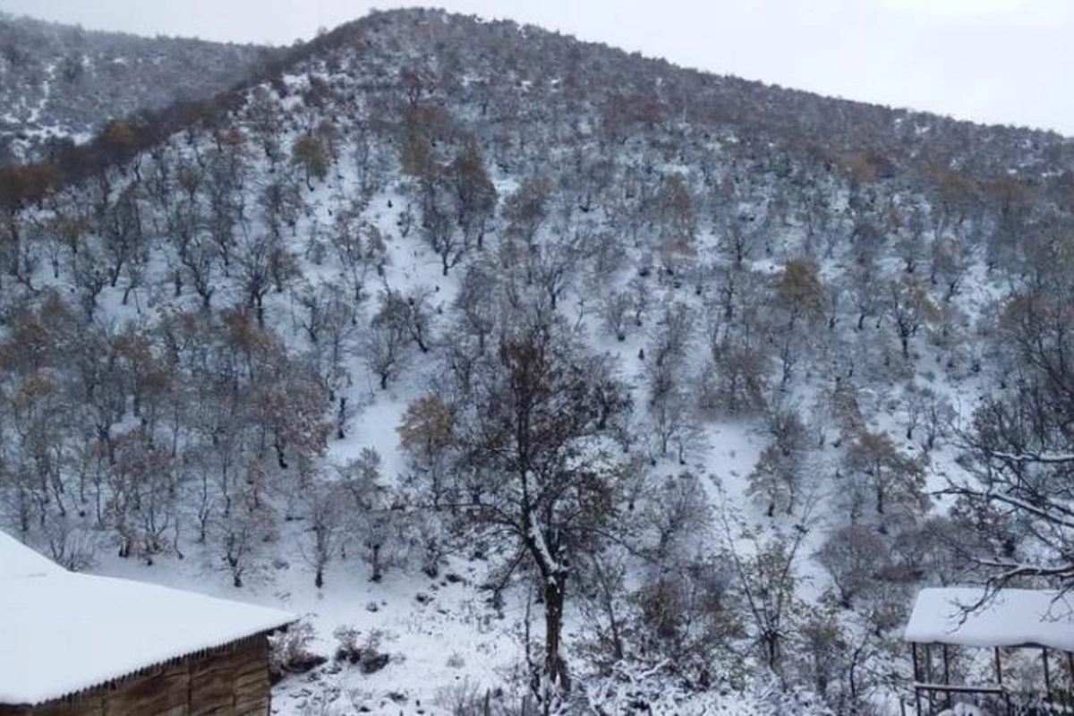 Bəzi rayonlara hələ də qar yağır — FAKTİKİ HAVA