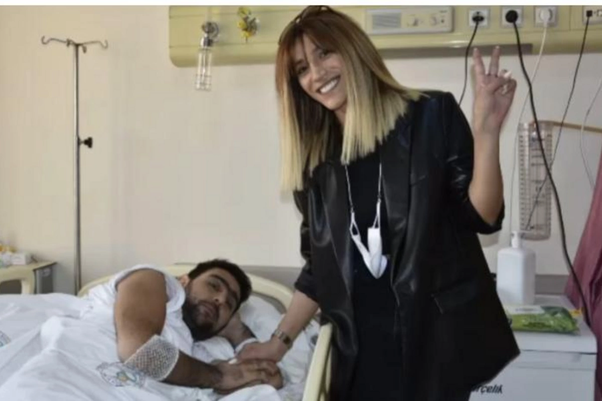 Röya Türkiyədə qazilərimizə baş çəkdi — FOTOLAR