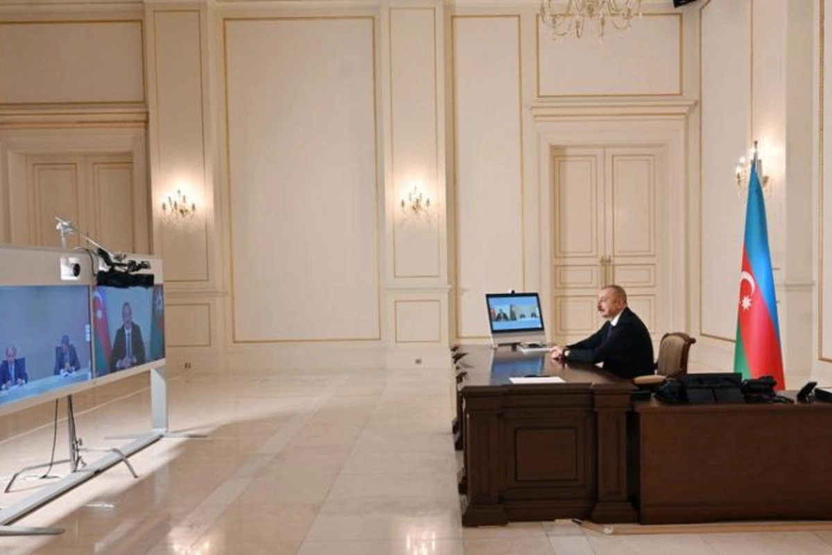 Prezident İtaliyanın “Maire Tecnimont Group”un sədrini videoformatda qəbul etdi — YENİLƏNİB