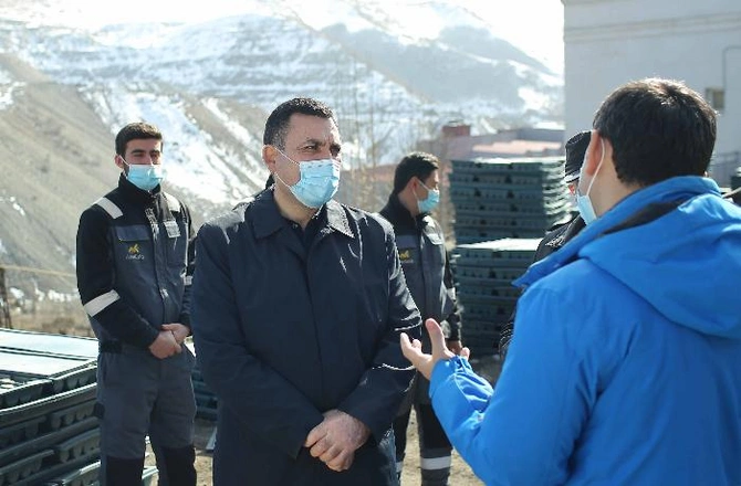 ADNSU-nun rəhbərliyi “Daşkəsən” Dəmir Filizi sahəsi ilə tanış oldu — FOTOLAR