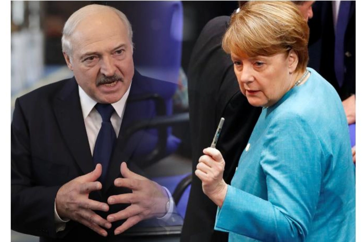 Merkeldən Belarusa sanksiya TƏHDİDİ