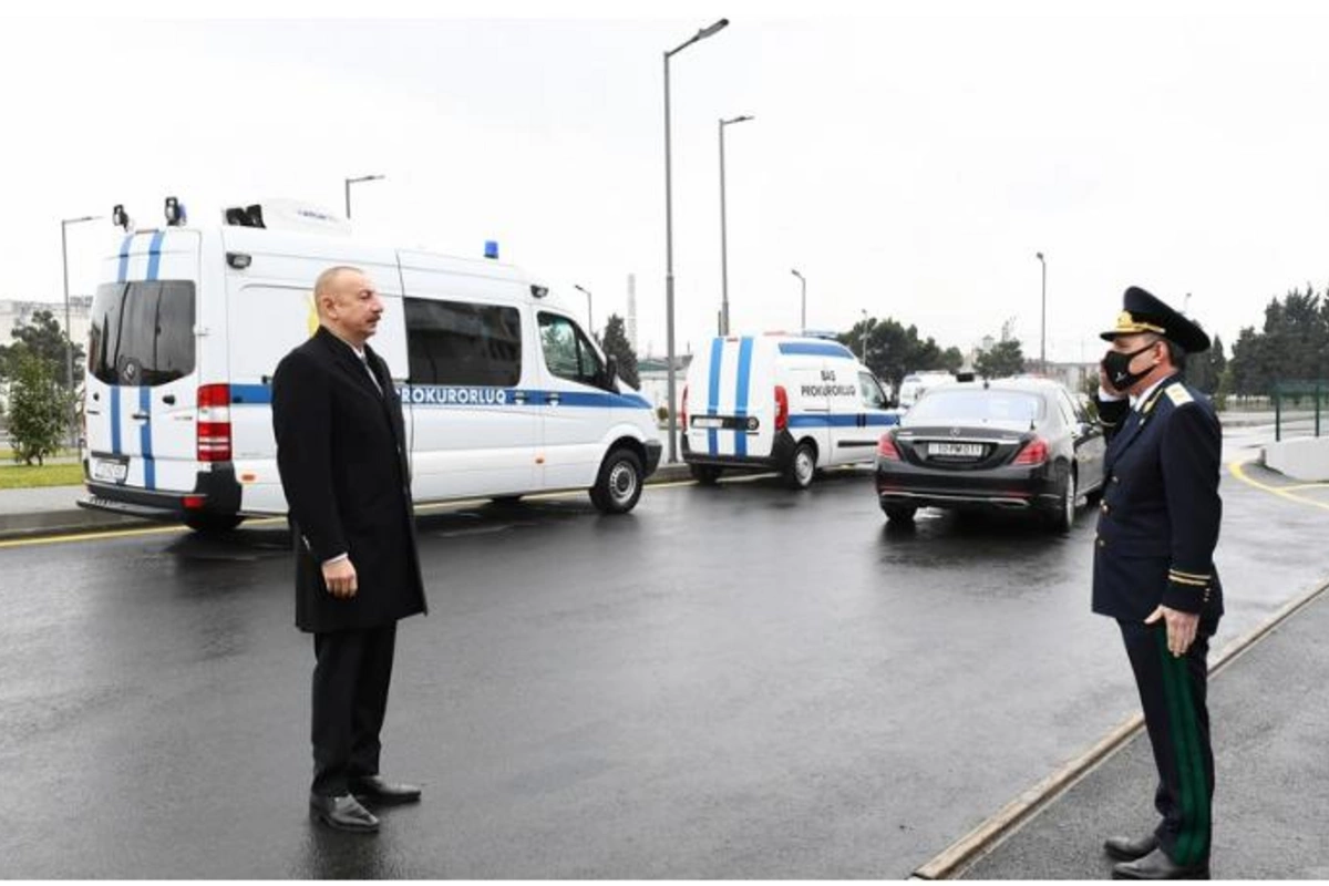 Prezident Baş Prokurorluğun yeni inzibati bina kompleksinin açılışında iştirak etdi — YENİLƏNİB