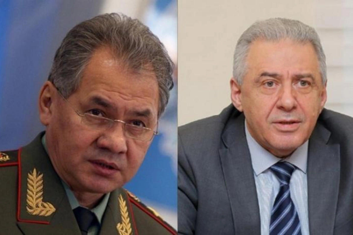 Sergey Şoyqu erməni həmkarı ilə Qarabağdakı vəziyyəti müzakirə etdi