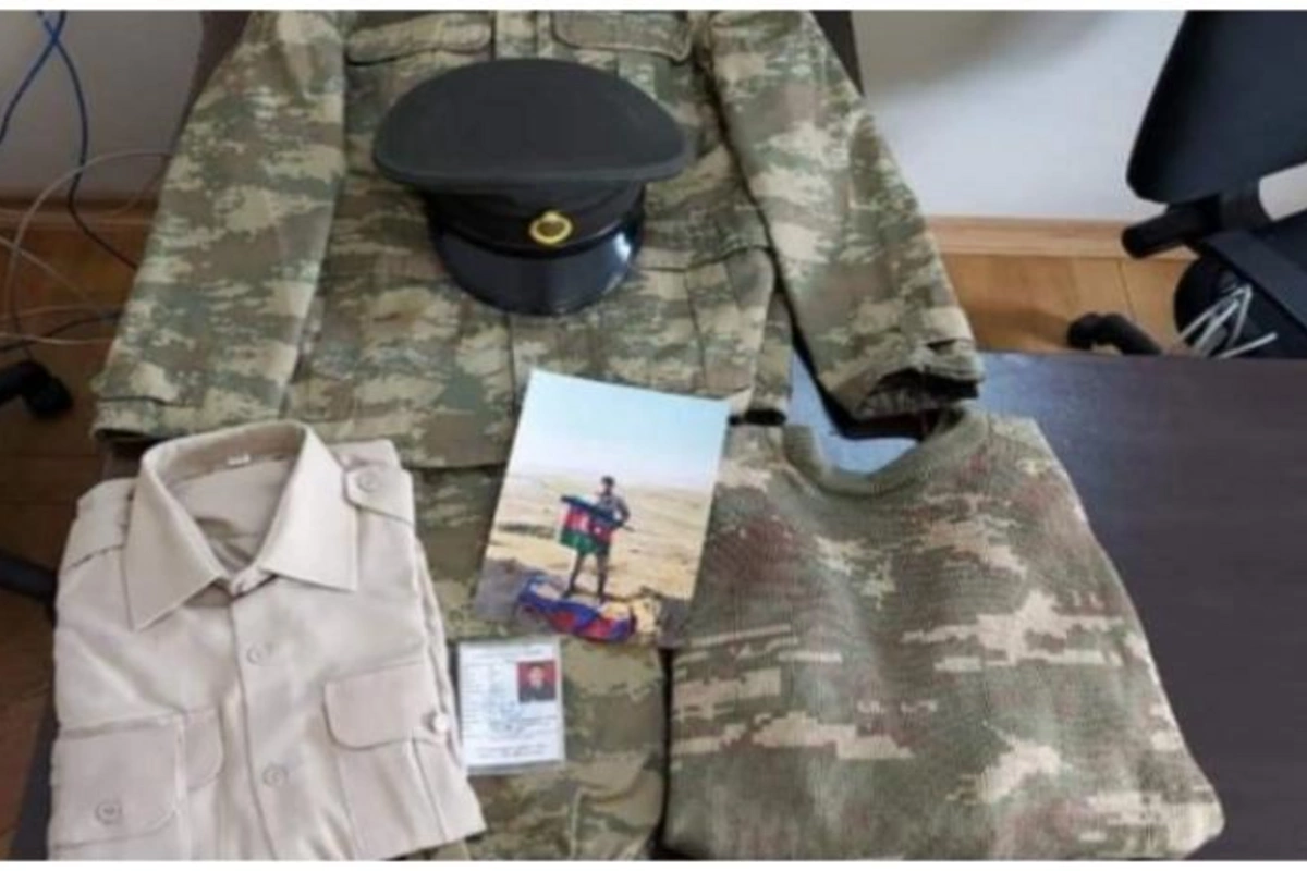 Şəhidimizin əşyaları Tarix Muzeyinə verildi