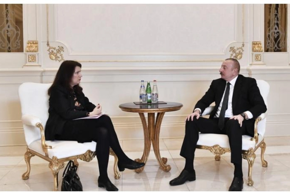 İlham Əliyev ATƏT sədrinin başçılıq etdiyi nümayəndə heyətini qəbul edib — YENİLƏNİB