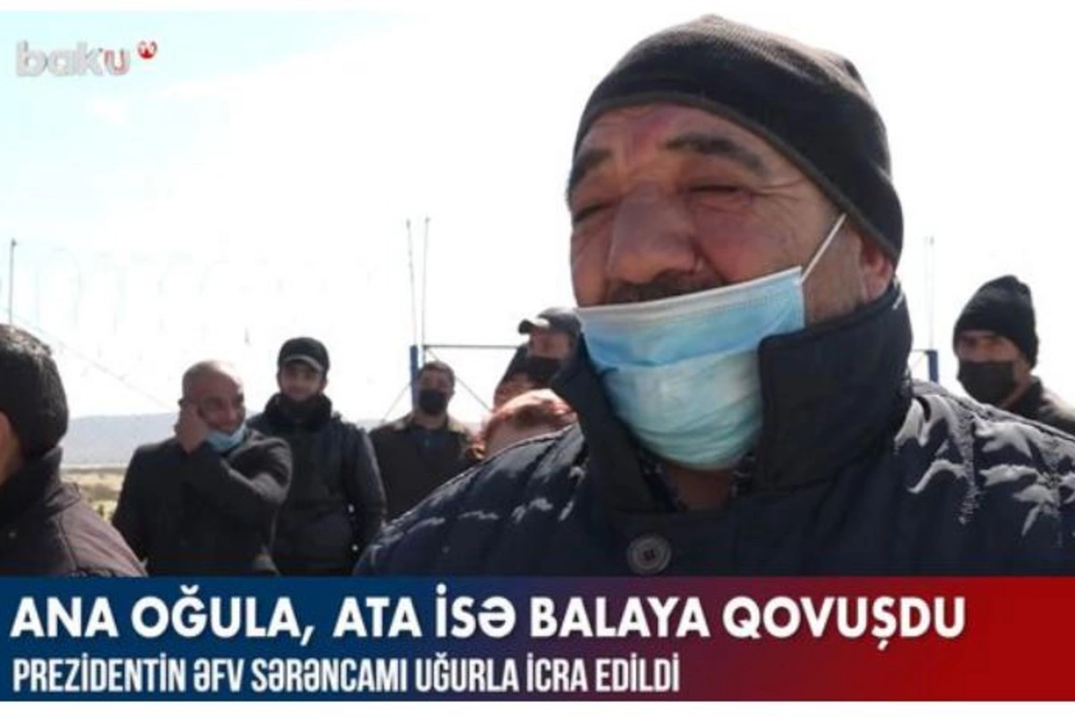Əfvin icrasından təsirli anlar: Göz yaşları sevincdən axdı — VİDEO