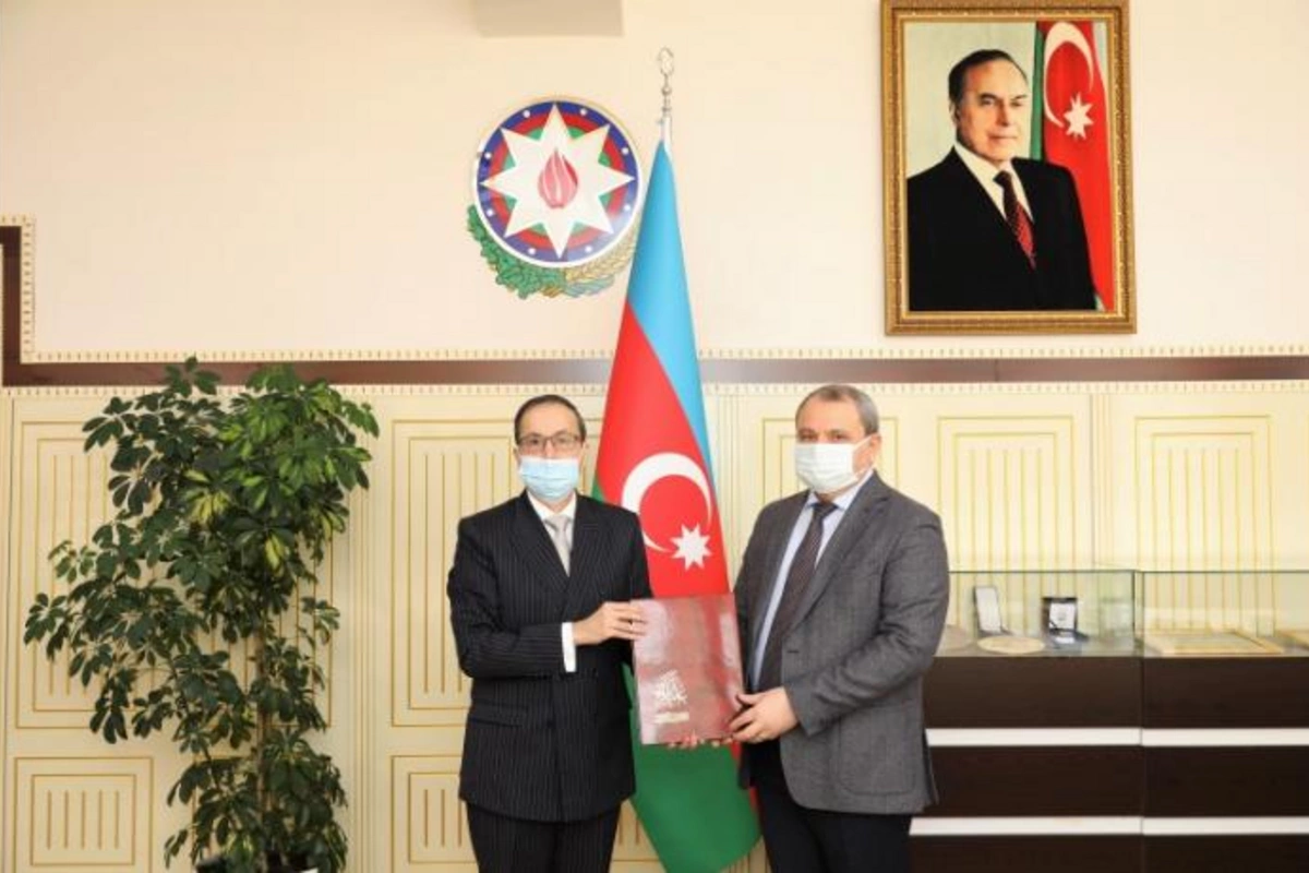 Pakistanın ölkəmizdəki səfiri BDU-nun qonağı oldu — FOTO
