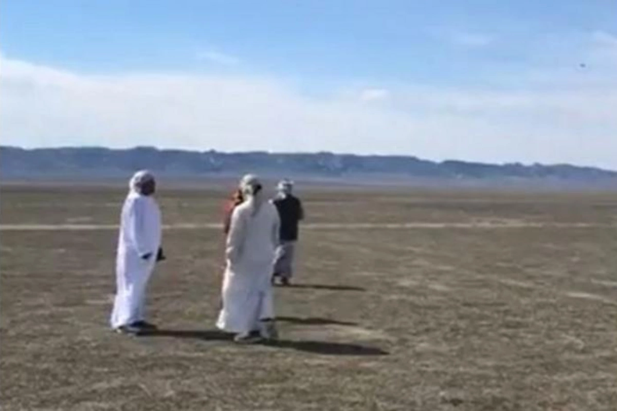 Ərəblərin drona göyərçin bağlayıb şahinə yem etmələri ilə bağlı RƏSMİ AÇIQLAMA
