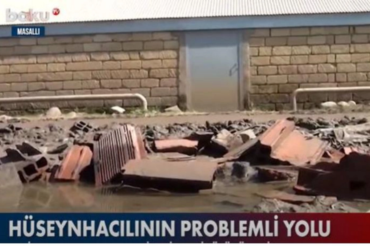 Masallının bərbad yolları : “Təcili yardım belə bura gələ bilmir” — VİDEO