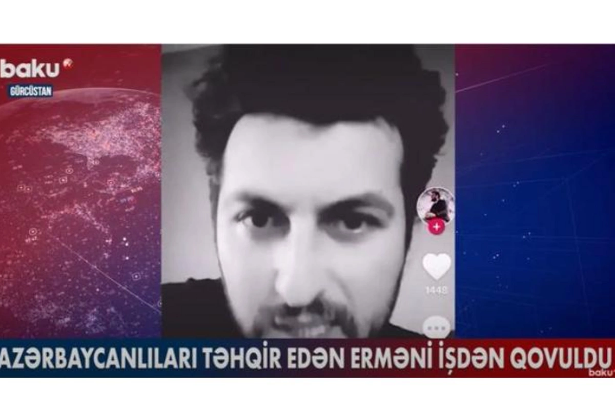 Azərbaycanlıları təhqir edən erməni işdən qovuldu — VİDEO