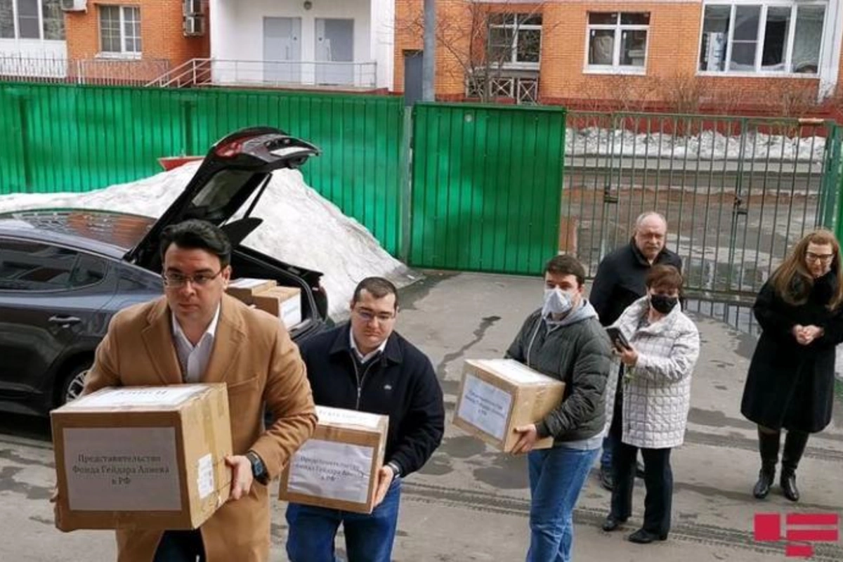 Leyla Əliyevanın təşəbbüsü ilə Moskvada uşaq evində xeyriyyə aksiyası keçirildi — FOTOLAR