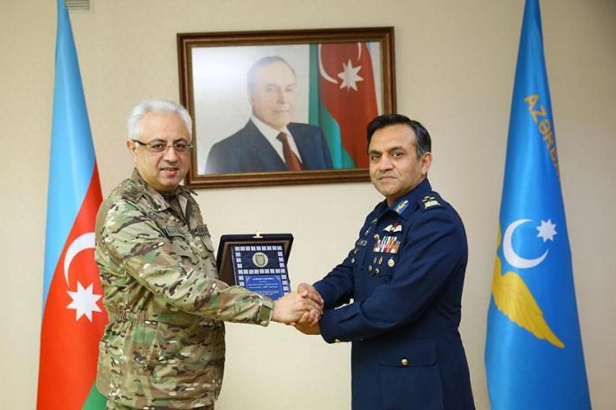 Pakistan Hərbi Hava Qüvvələrinin nümayəndə heyəti Bakıda — VİDEO