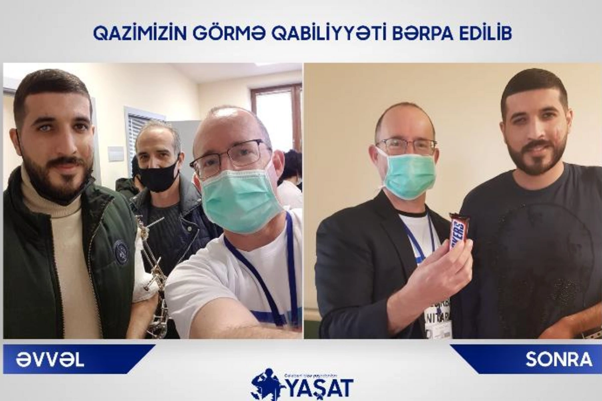 Qazimizin gözləri açıldı, həkimə hədiyyə verdi — FOTO