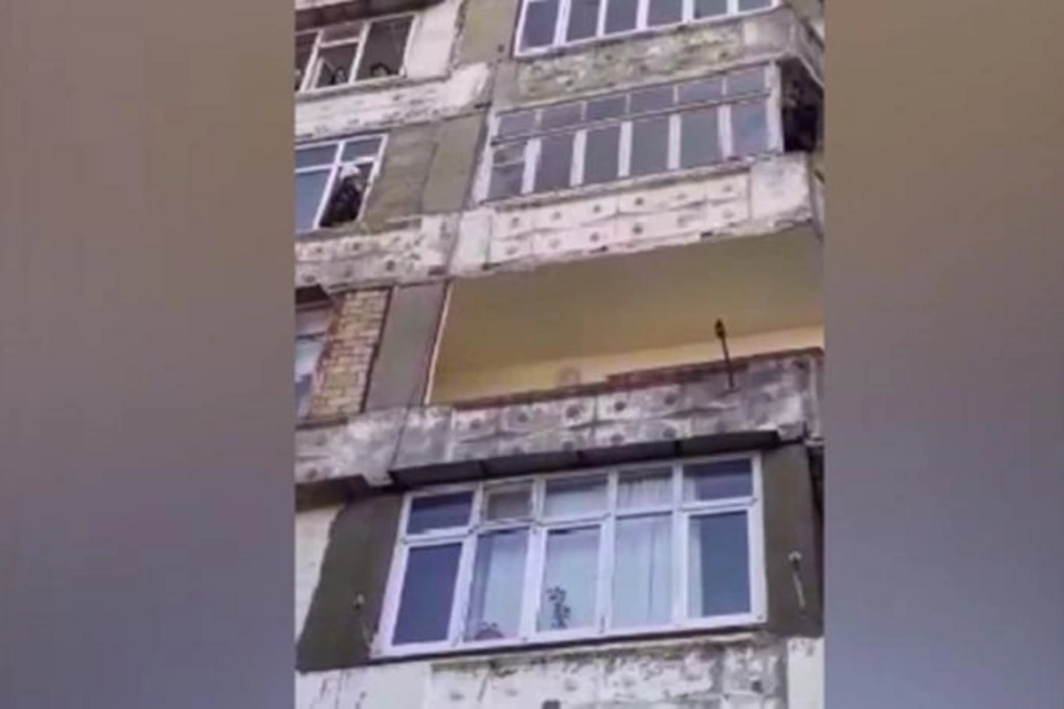 Bakıda intihara cəhdin qarşısı alındı — ANBAAN VİDEO