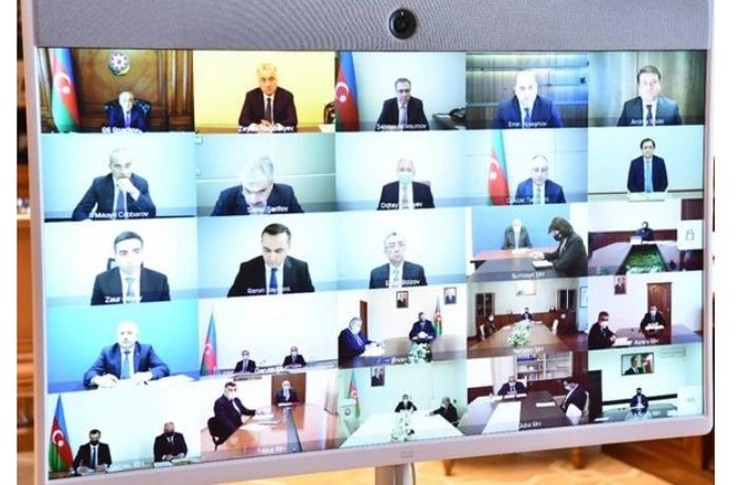 Operativ Qərargah pandemiya ilə bağlı vəziyyəti müzakirə etdi — FOTO Operativ Qərargah pandemiya ilə bağlı vəziyyəti müzakirə etdi — FOTO