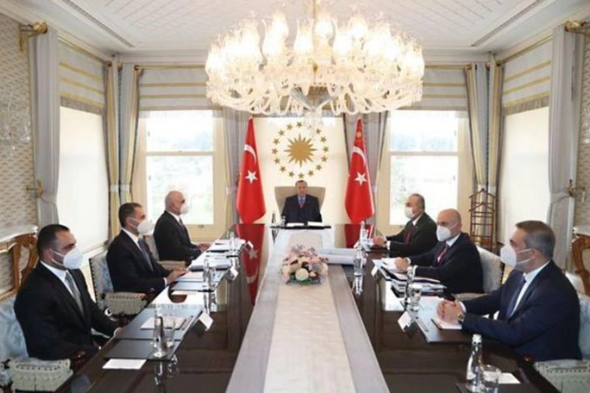 Ərdoğan Şahin Mustafayevi qəbul etdi — FOTO