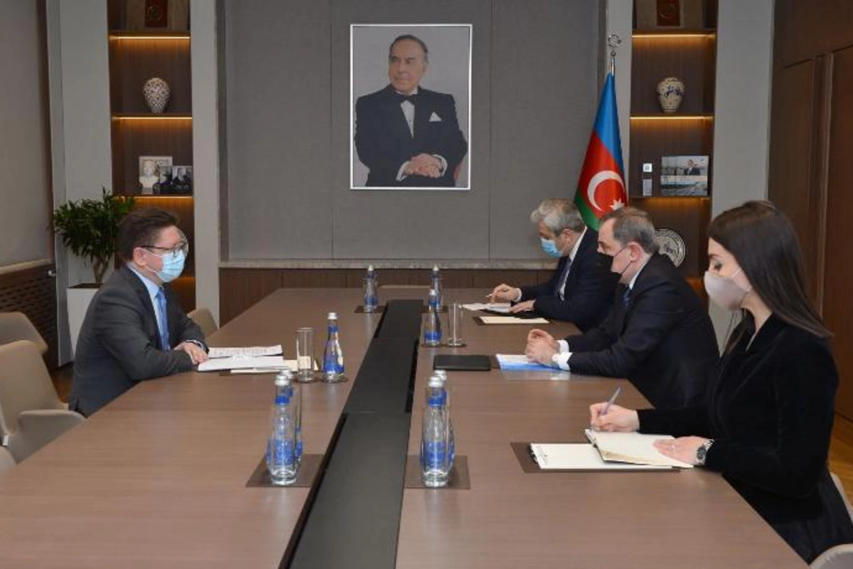 Ceyhun Bayramov Avropa Şurasının Bakı ofisinin rəhbəri ilə görüşdü — FOTO