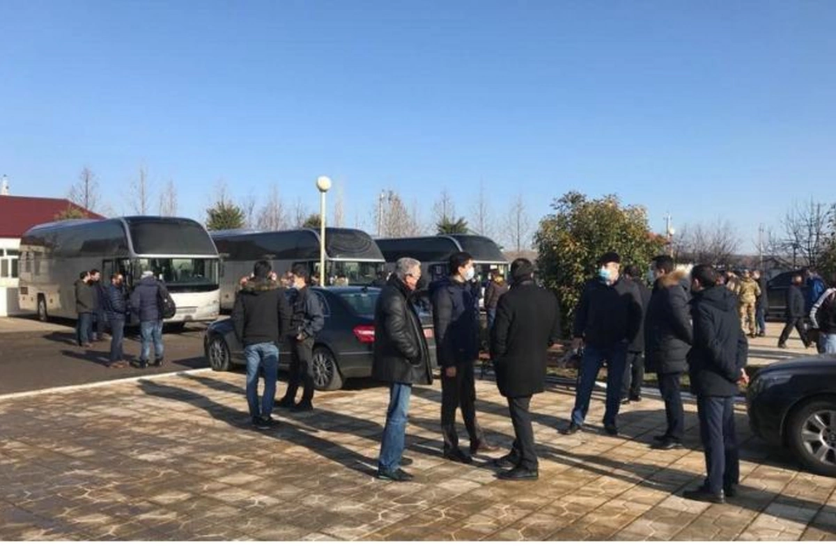 Xarici diplomatlar və hərbi attaşelər Füzulinin Merdinli kəndində