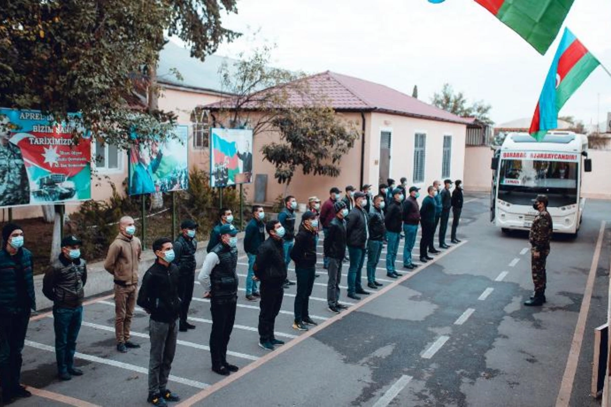 Hərbi xidmətə növbəti çağırış başa çatıb